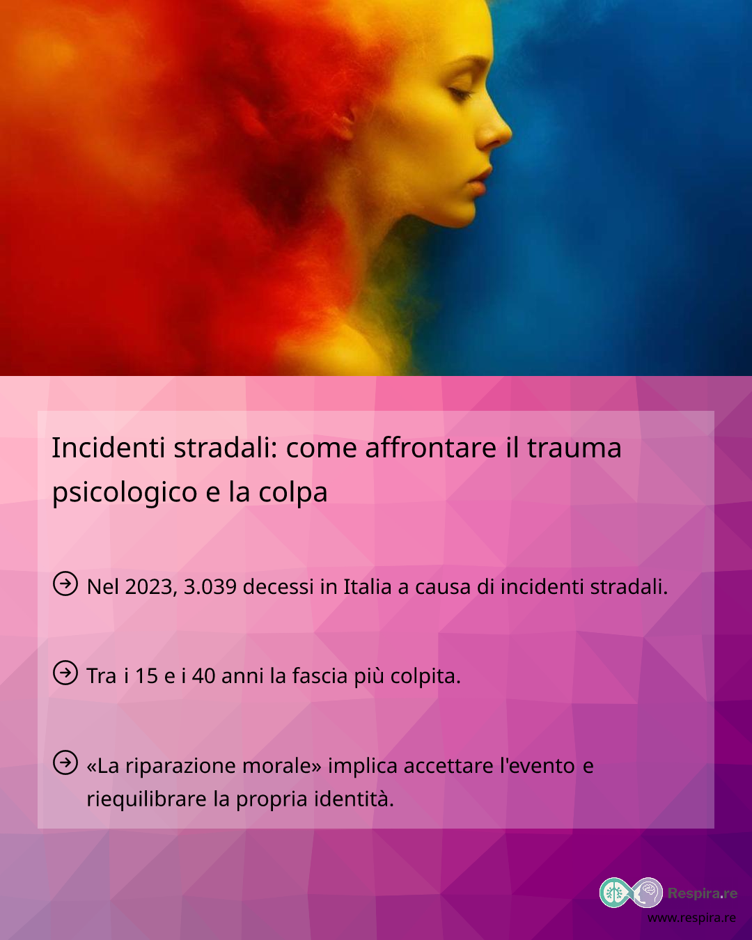 Incidenti stradali: come affrontare il trauma psicologico e la colpa ...