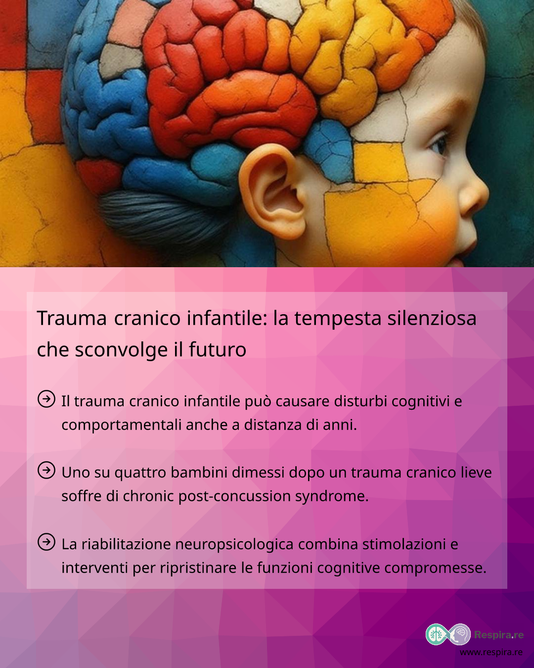 Trauma cranico infantile: la tempesta silenziosa che sconvolge il ...