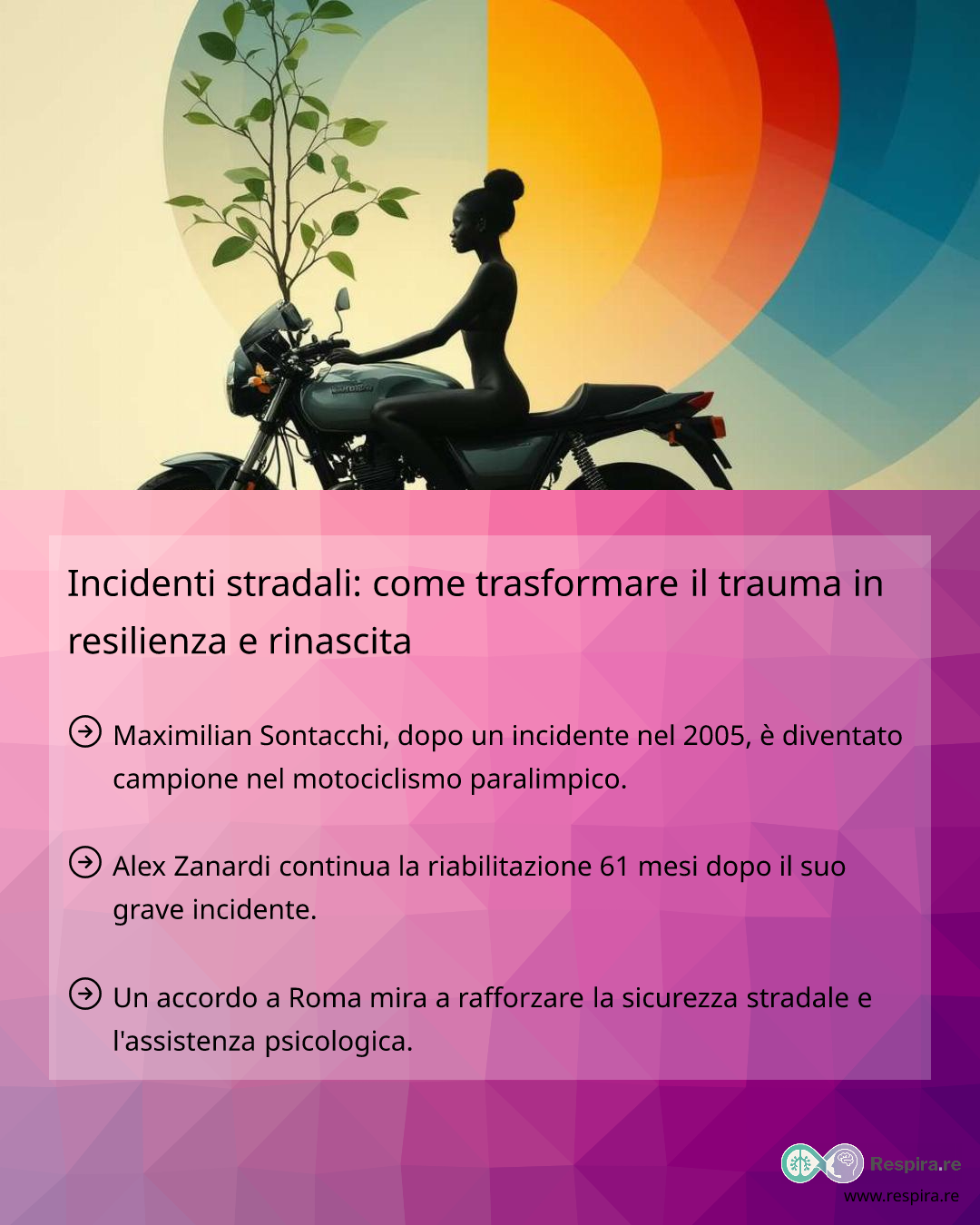 Incidenti stradali: come trasformare il trauma in resilienza e ...