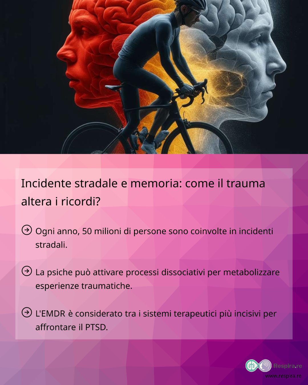 Incidente stradale e memoria: come il trauma altera i ricordi? - Respira.re