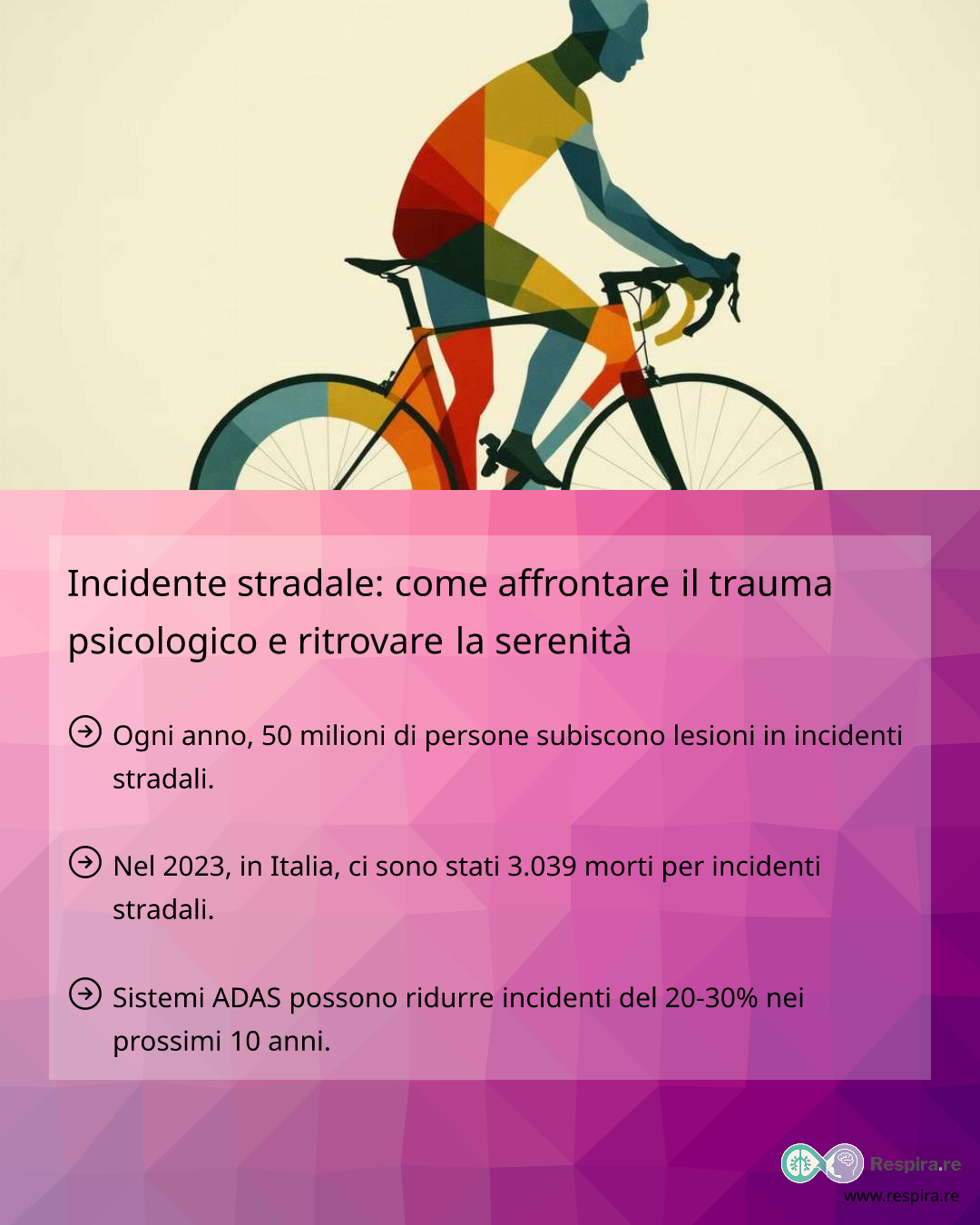 Incidente stradale: come affrontare il trauma psicologico e ritrovare ...