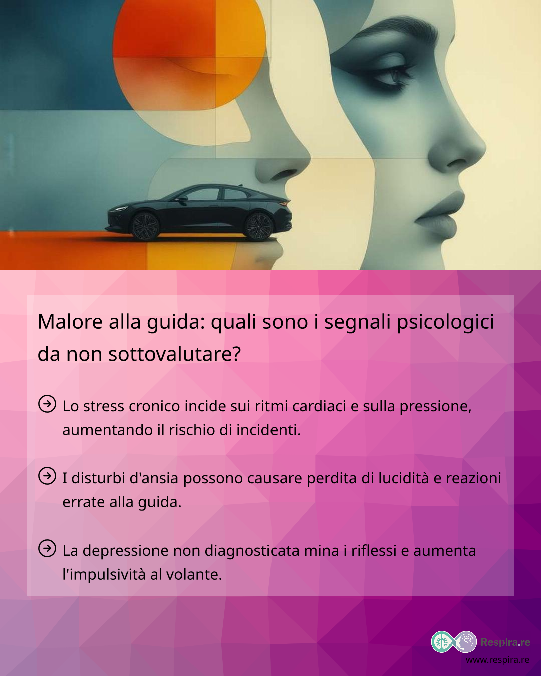 Malore alla guida: quali sono i segnali psicologici da non ...