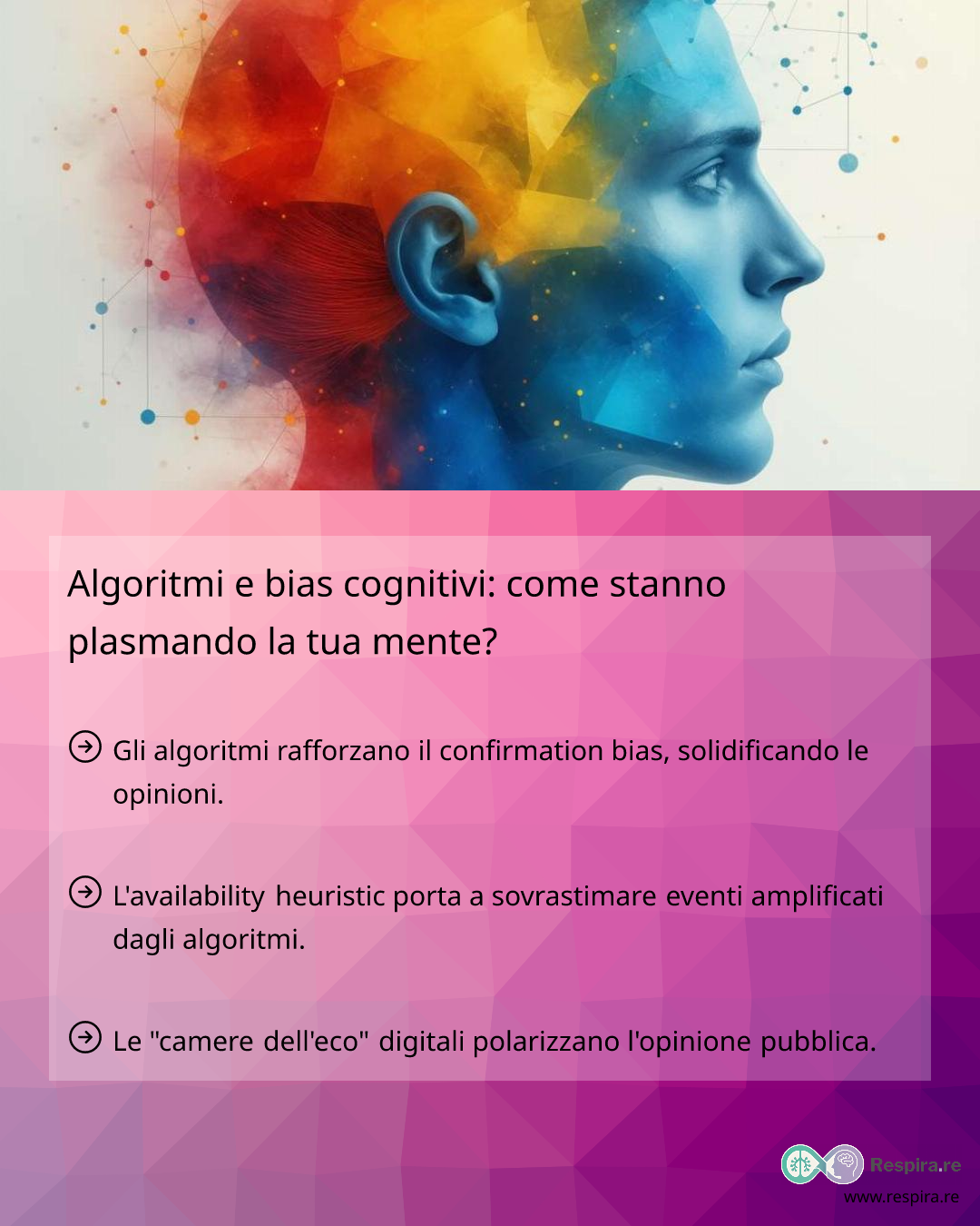 Algoritmi e bias cognitivi: come stanno plasmando la tua mente ...