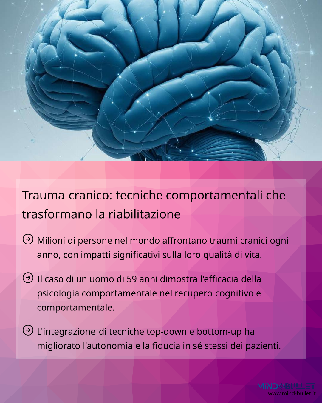 Trauma cranico: tecniche comportamentali che trasformano la ...