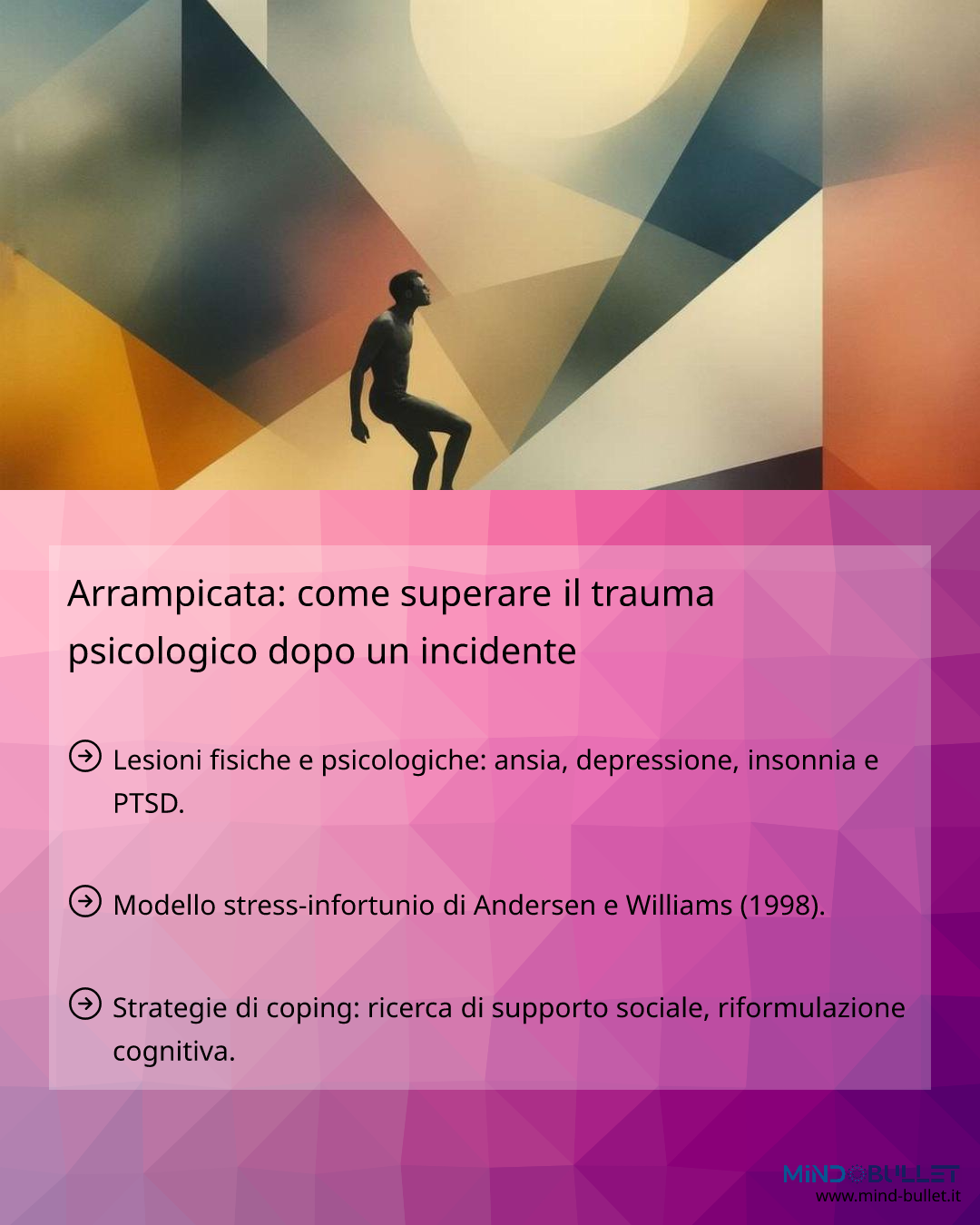 Arrampicata: come superare il trauma psicologico dopo un incidente ...