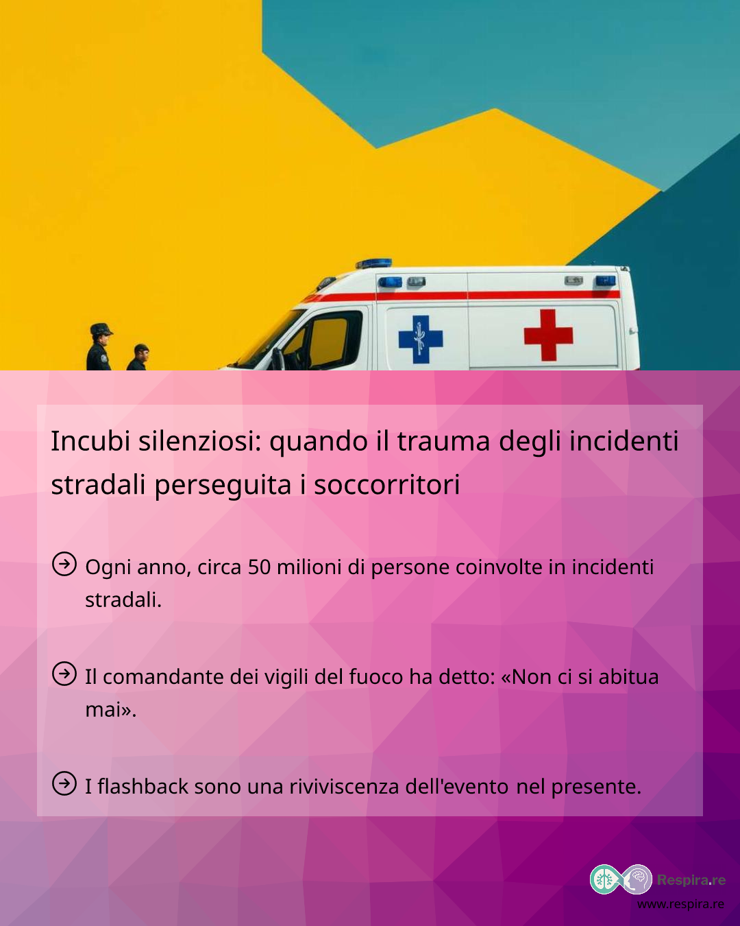 Incubi silenziosi: quando il trauma degli incidenti stradali perseguita ...